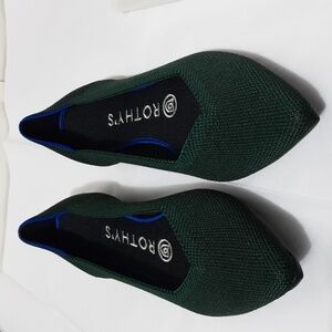 ROTHYS Knit Slip-On Ballet Pointed Toe Flat